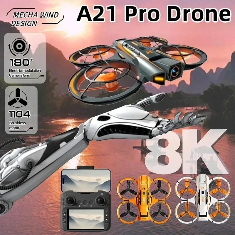 Drone Ls Rc - Original A21 Pro Drone 4K Professional