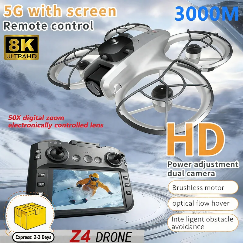 New MINI Z4 Drone 4K Professio - Drone Rc Ufo ulasan dan harga