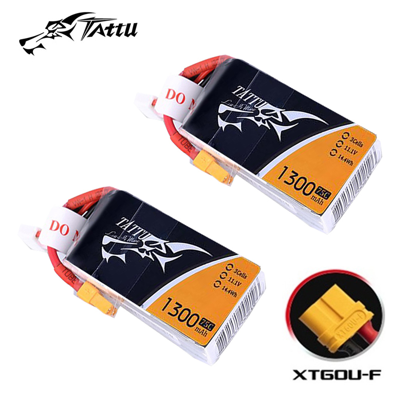 TATTU 3S 11.1V 1300mAh 75C LiP - Drone Zll Rc ulasan dan harga