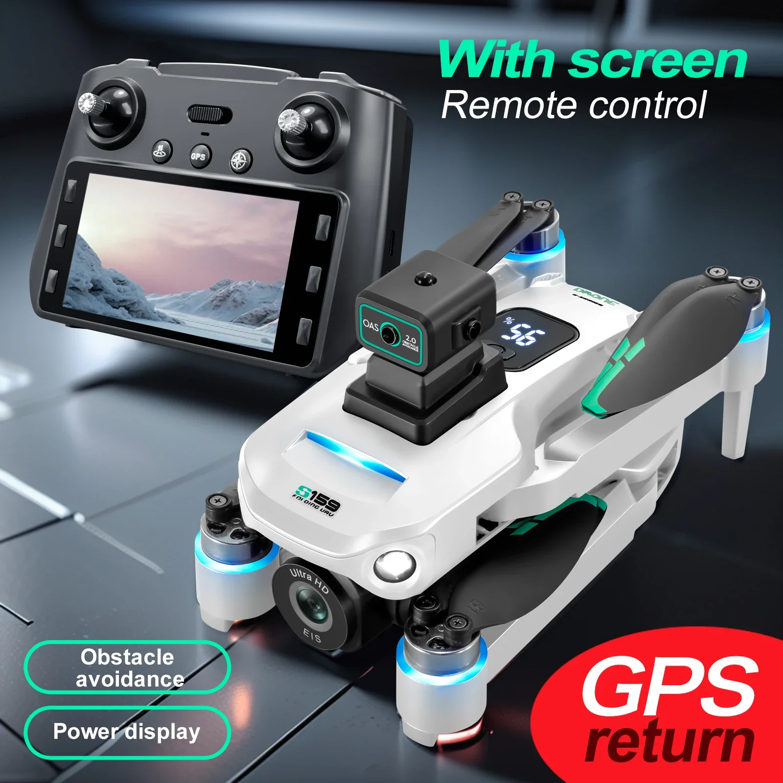 2024 S159 GPS Drone Profession - Drone Rc Gps S159 ulasan dan harga