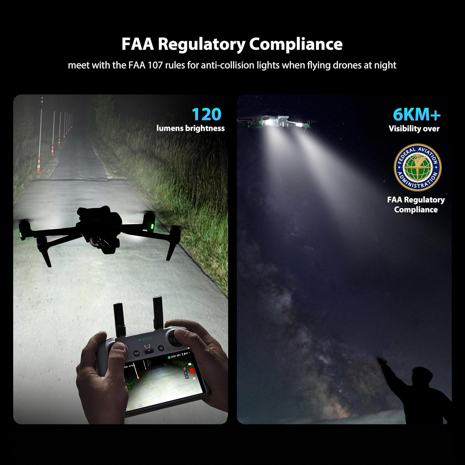 STARTRC Drone Strobe Light Ant - Drone Dji Rc Pro ulasan dan harga