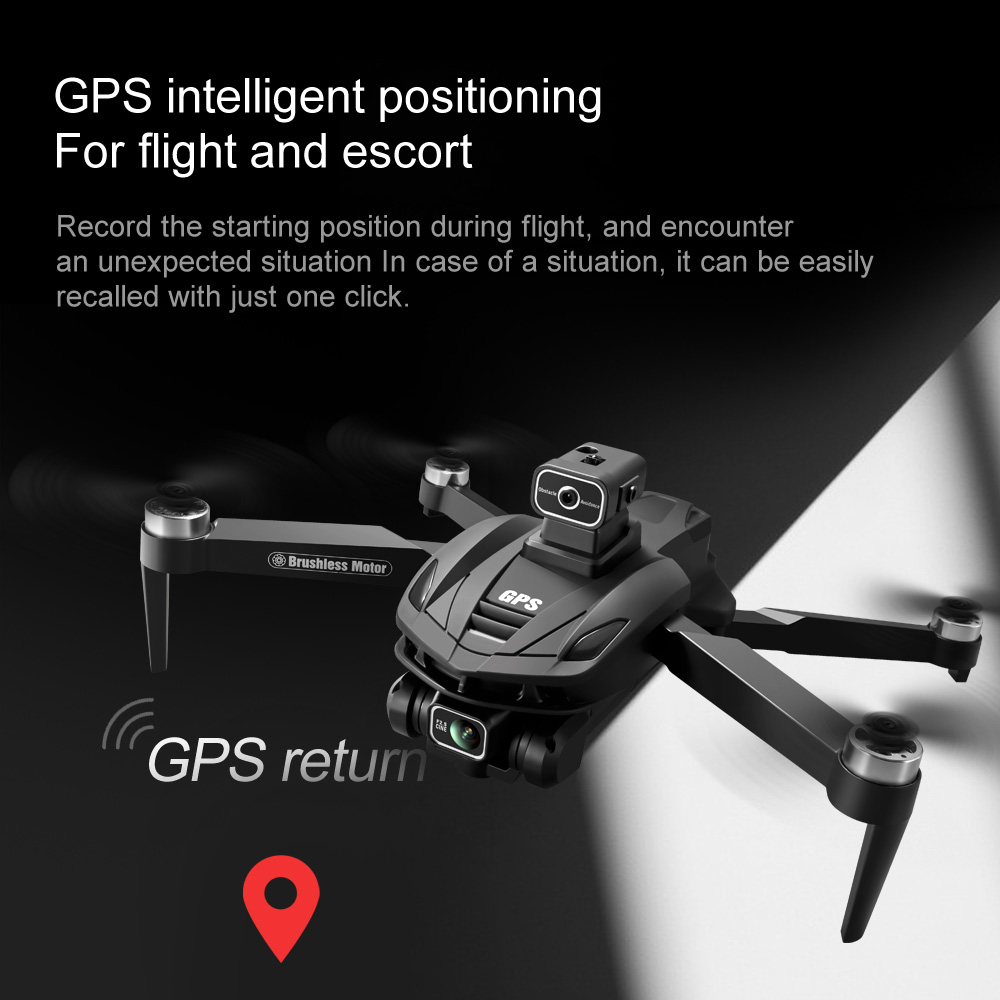 Original V168 GPS Drone Profes - Drone Ls Rc ulasan dan harga