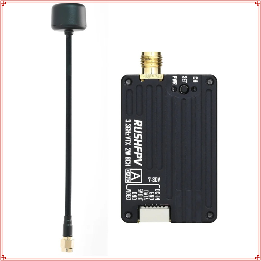 2026 New RUSHFPV 3.3G 2W VTX T - Drone Rc Remote Control ulasan dan harga