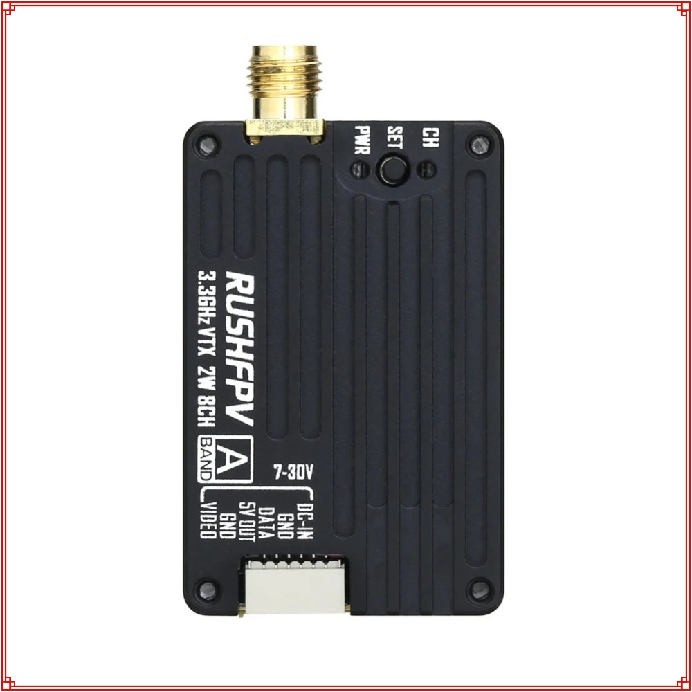 2026 New RUSHFPV 3.3G 2W VTX T - Drone Rc Remote Control ulasan dan harga