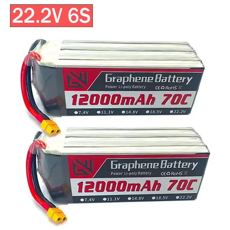 12000mAh 6S 22.2V 70C RC Lipo  - Drone Rc Game ulasan dan harga