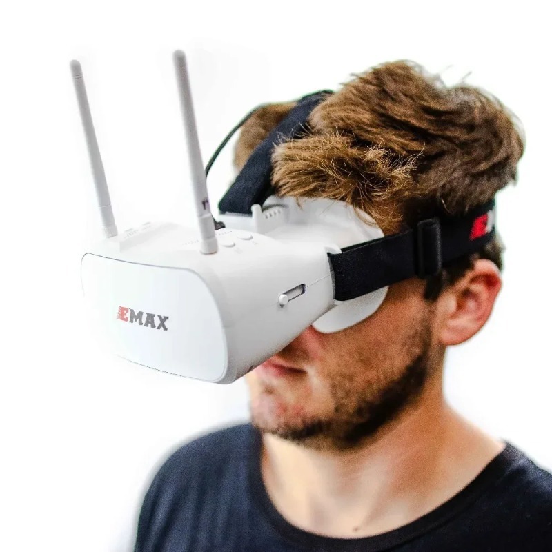 Emax 5.8G 48CH FPV  Goggles Ti - Fpv Goggles Headset ulasan dan harga