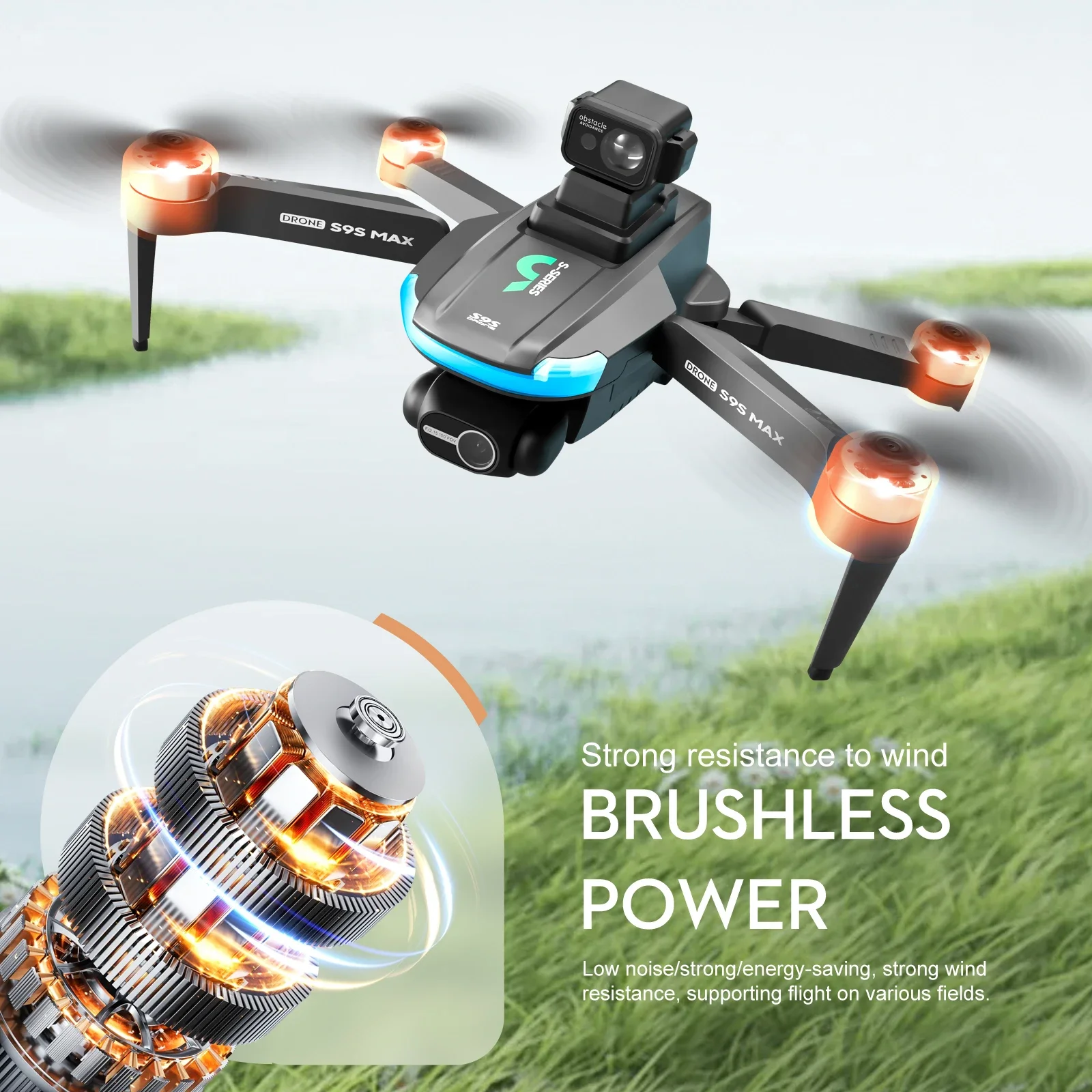NEW S9S MAX MINI Drone 4K 2-Ax - Drone Rc Ufo ulasan dan harga