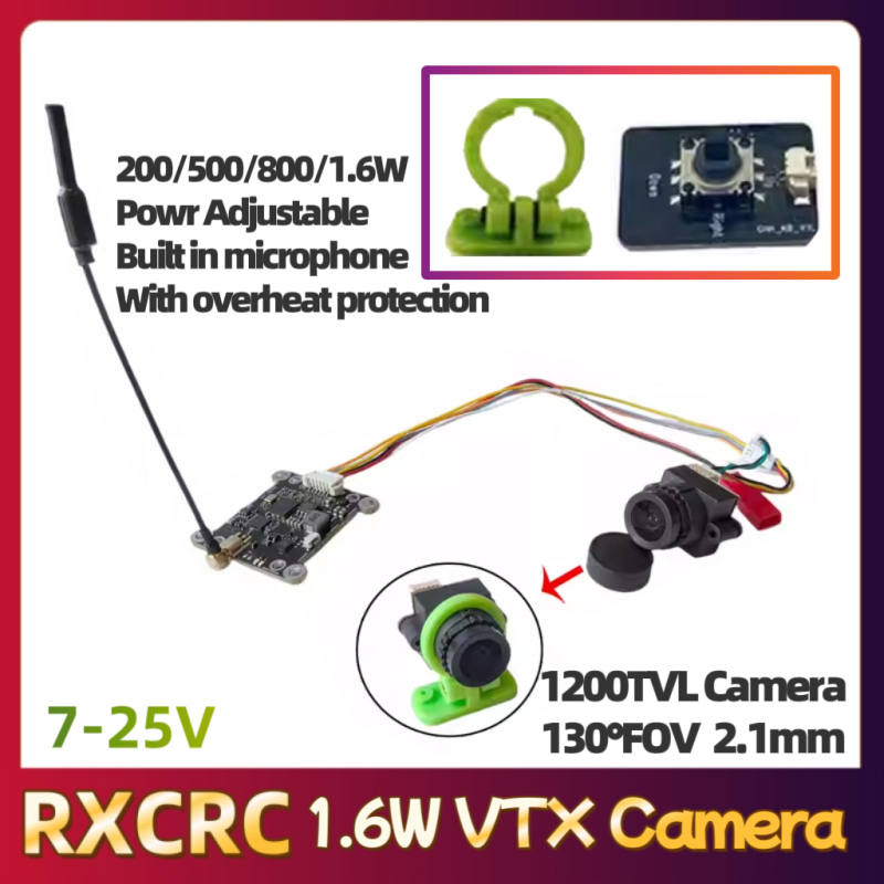RXCRC 5.8G Module 48CH 1.6W VT - Drone Rc Remote Control ulasan dan harga