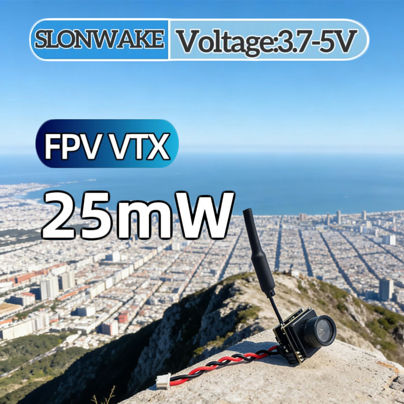 SLONWAKE FPV 25mW power simula - Drone Rc Remote Control ulasan dan harga
