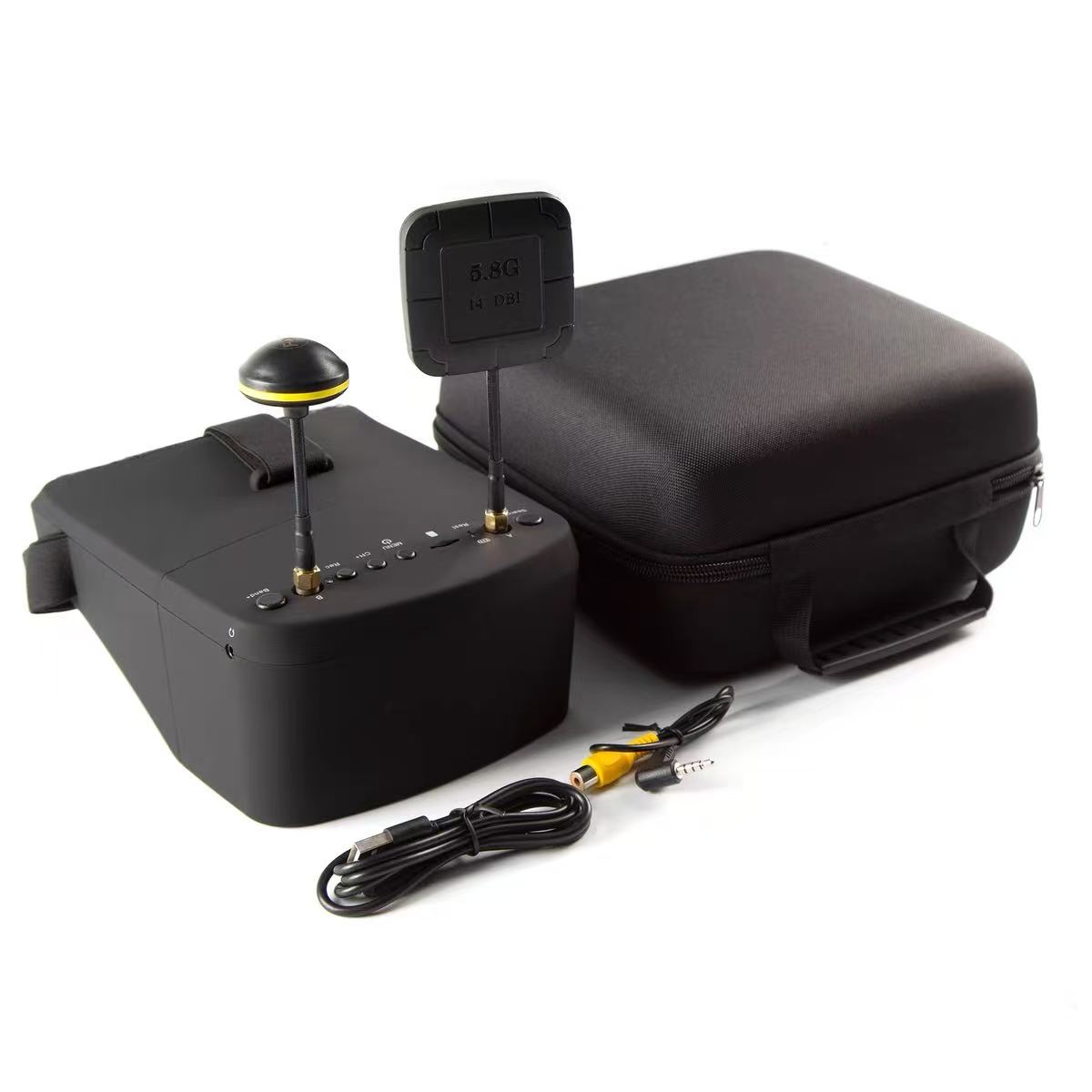 EV800D FPV Goggles 5‑Inch Deta - Fpv Goggles Headset ulasan dan harga