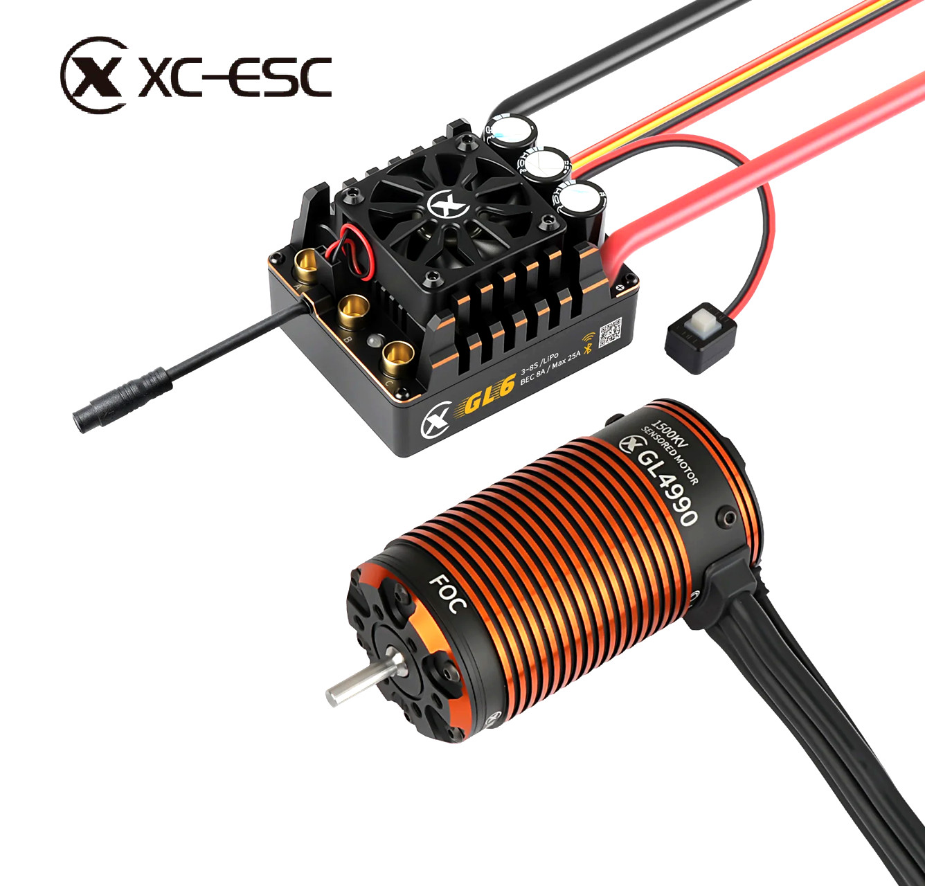 XC COMBO FOC CRAWLER BRUSHLESS - Esc 4In1 Brushless ulasan dan harga