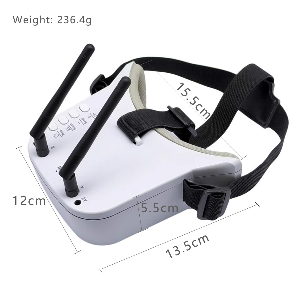 Simulator Racing VR Games Virt - Fpv Goggles Headset ulasan dan harga