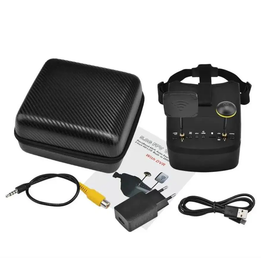SmCp5.8G 40CH 5 Inch 800*480 V - Fpv Goggles Headset ulasan dan harga
