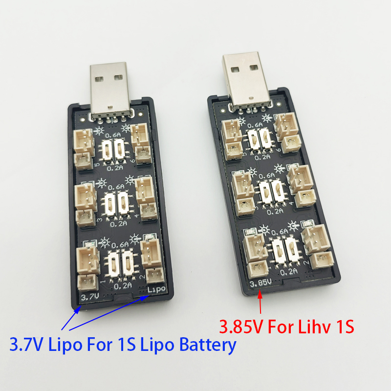 6CH USB 1S LiPo/LiHv 3.7V/4.2V - Drone Rc Ufo ulasan dan harga
