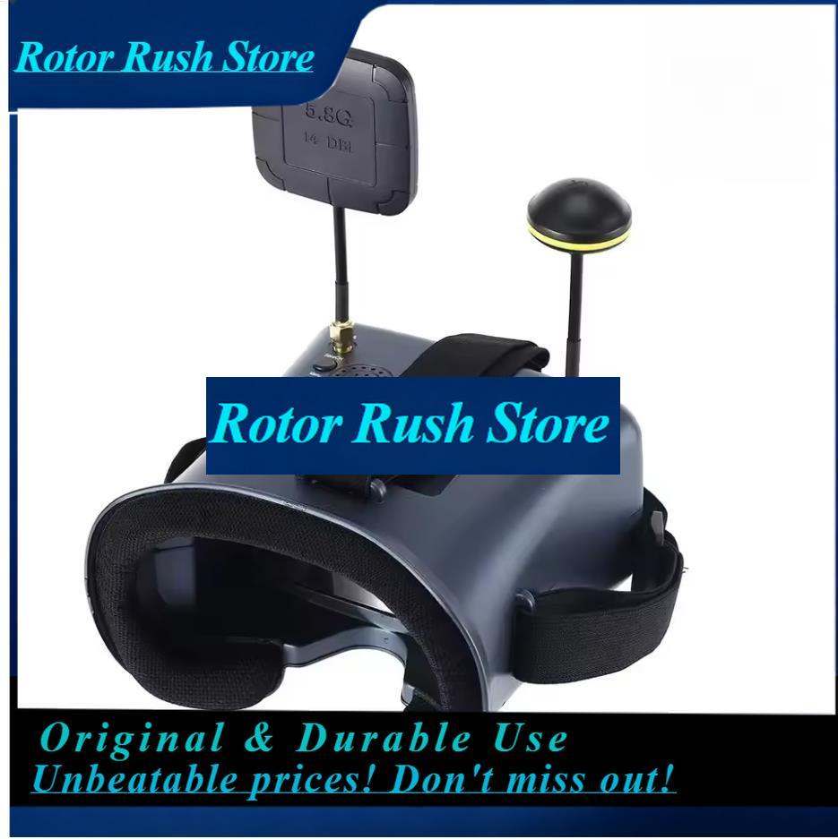 RoRuSFPV Goggles 5.8G 40CH 5in - Fpv Goggles Headset ulasan dan harga