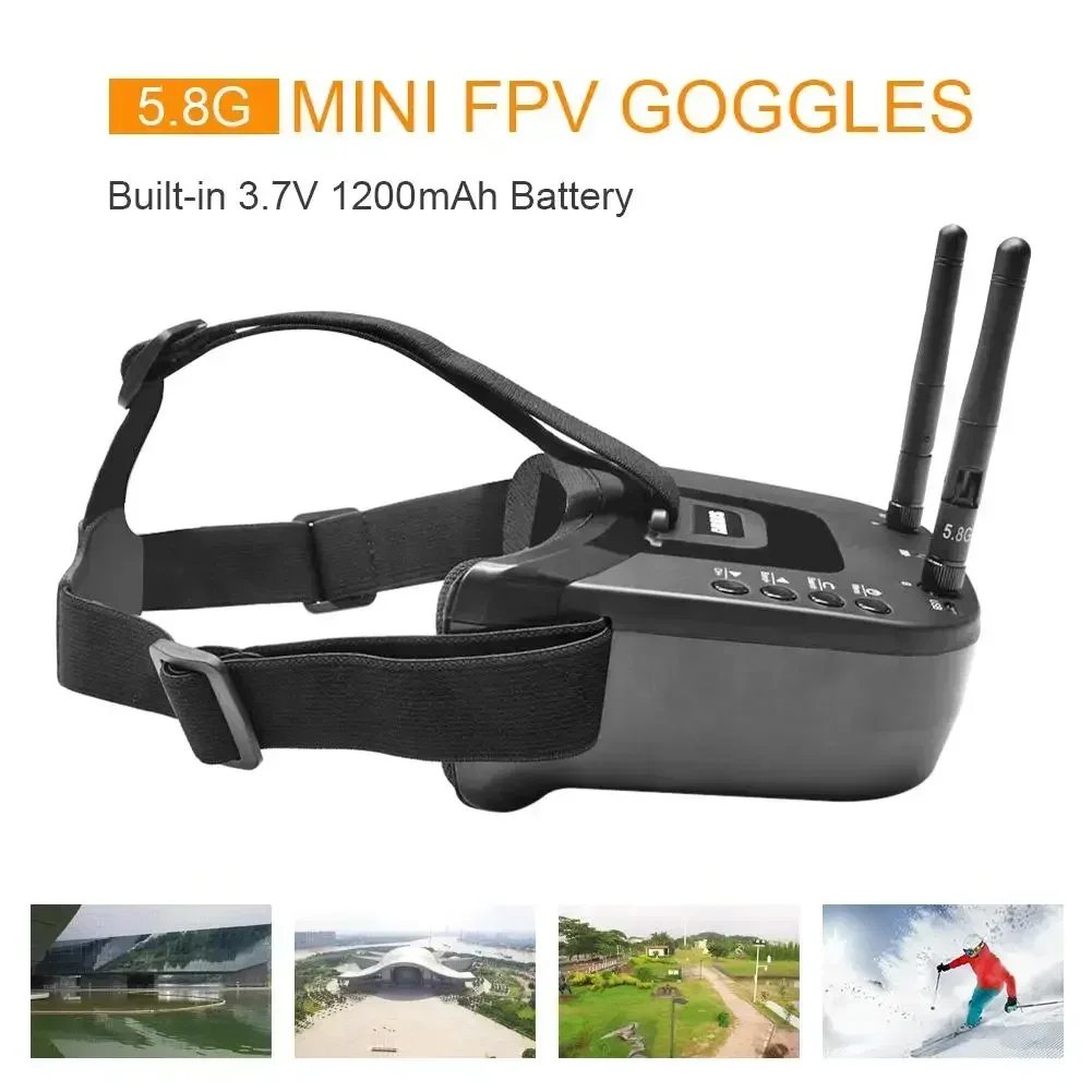 RoRuSVR009 5.8G FPV Goggles 40 - Fpv Goggles Headset ulasan dan harga