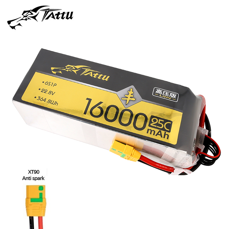Upgrade TATTU 16000mAh 25C 22. - Drone Zll Rc ulasan dan harga