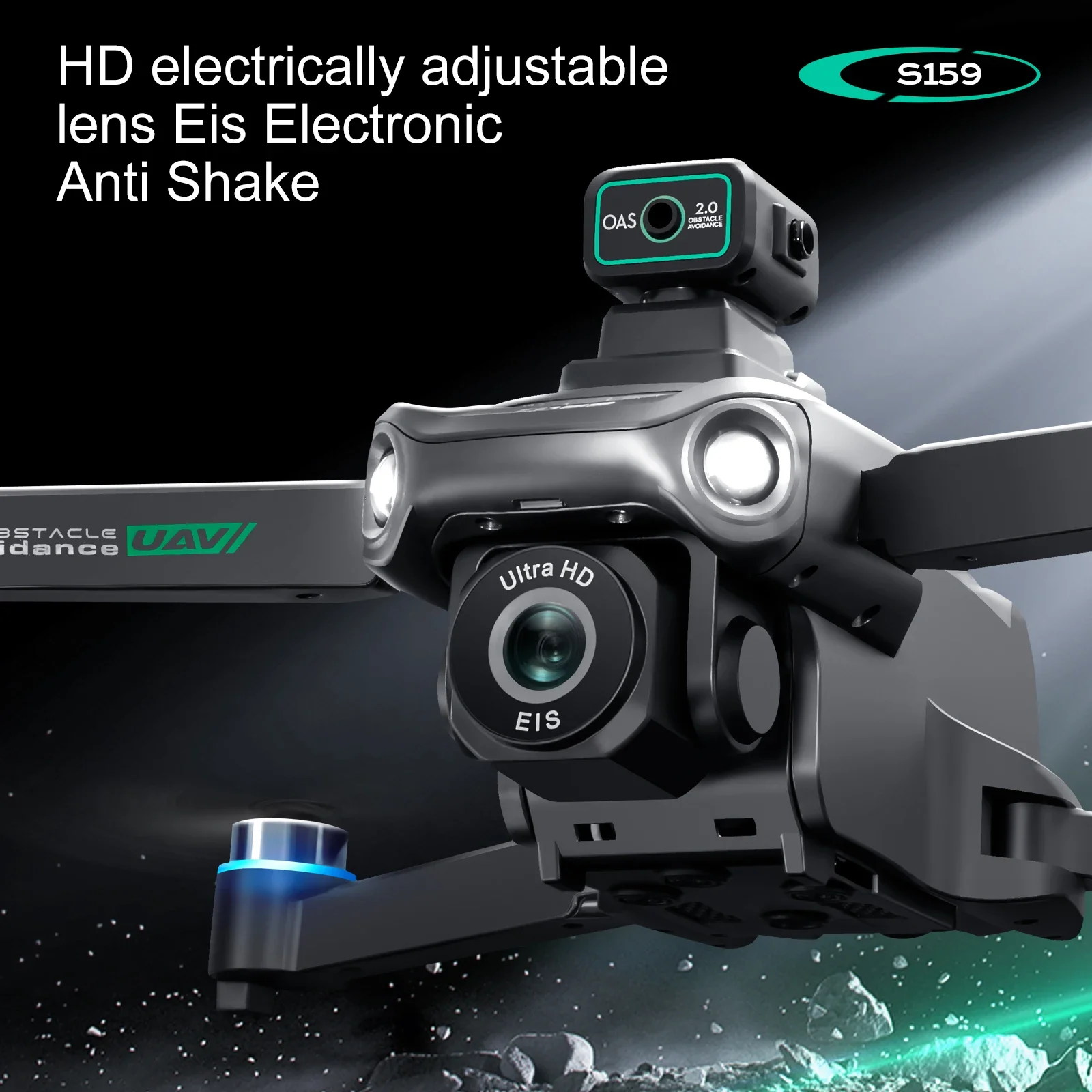 S159 GPS Drone Professional 8K - Drone Rc Gps S159 ulasan dan harga