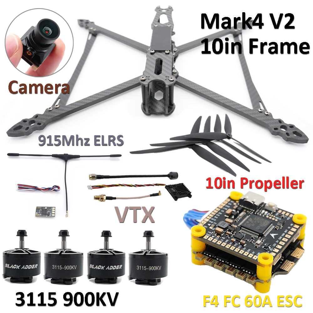 Mark4 V2 10in Frame Combo Set  - Esc 4In1 Brushless ulasan dan harga