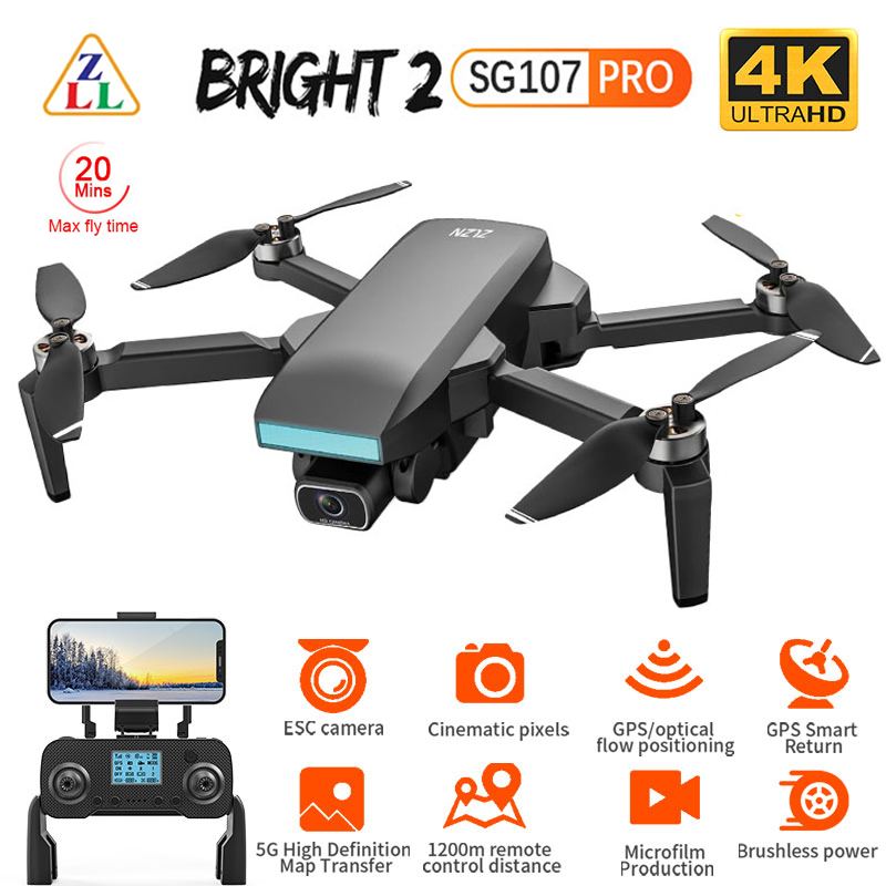 ZLL SG107 PRO Drone 4K Profess - Drone Zll Rc ulasan dan harga