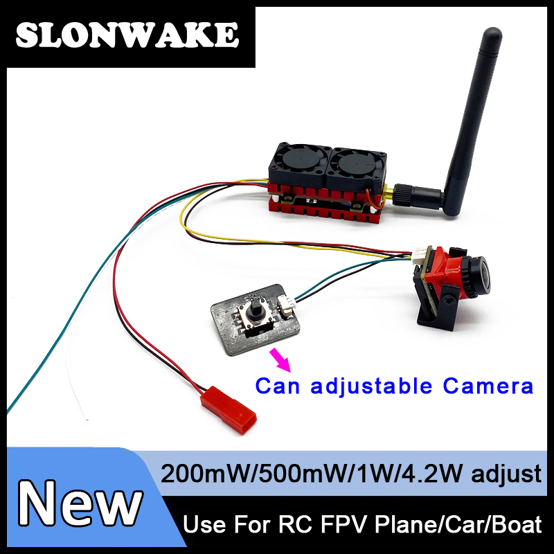 SLONWAKE 5.8G 48CH 4.2W VTX Tr - Fpv Goggles Headset ulasan dan harga