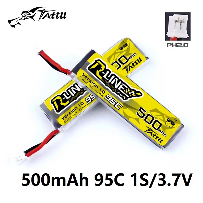 Upgrade TATTU R-LINE 1.0 500mA - Drone Zll Rc ulasan dan harga