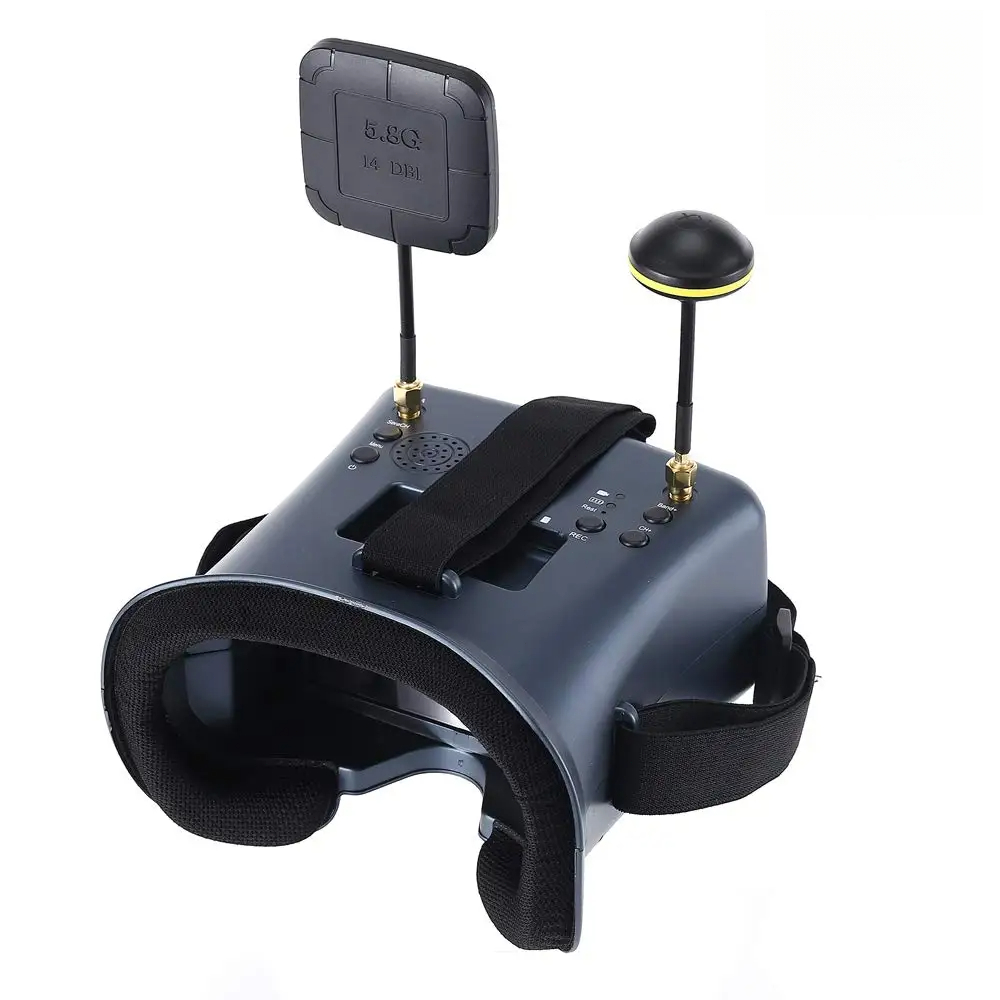 5.8G 40CH 4.3 Inch 800*480 Vid - Fpv Goggles Headset ulasan dan harga