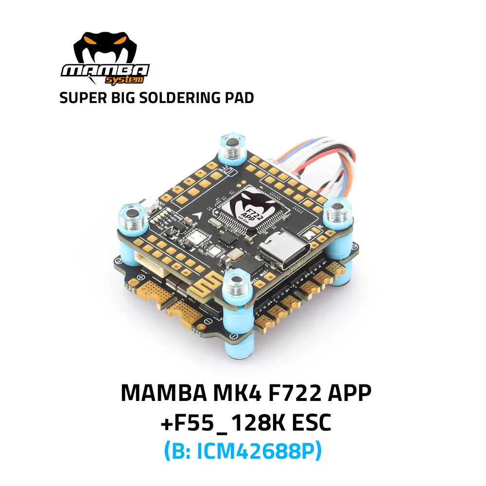 Diatone MAMBA F722 APP MK4 WIF - Esc 4In1 Brushless ulasan dan harga