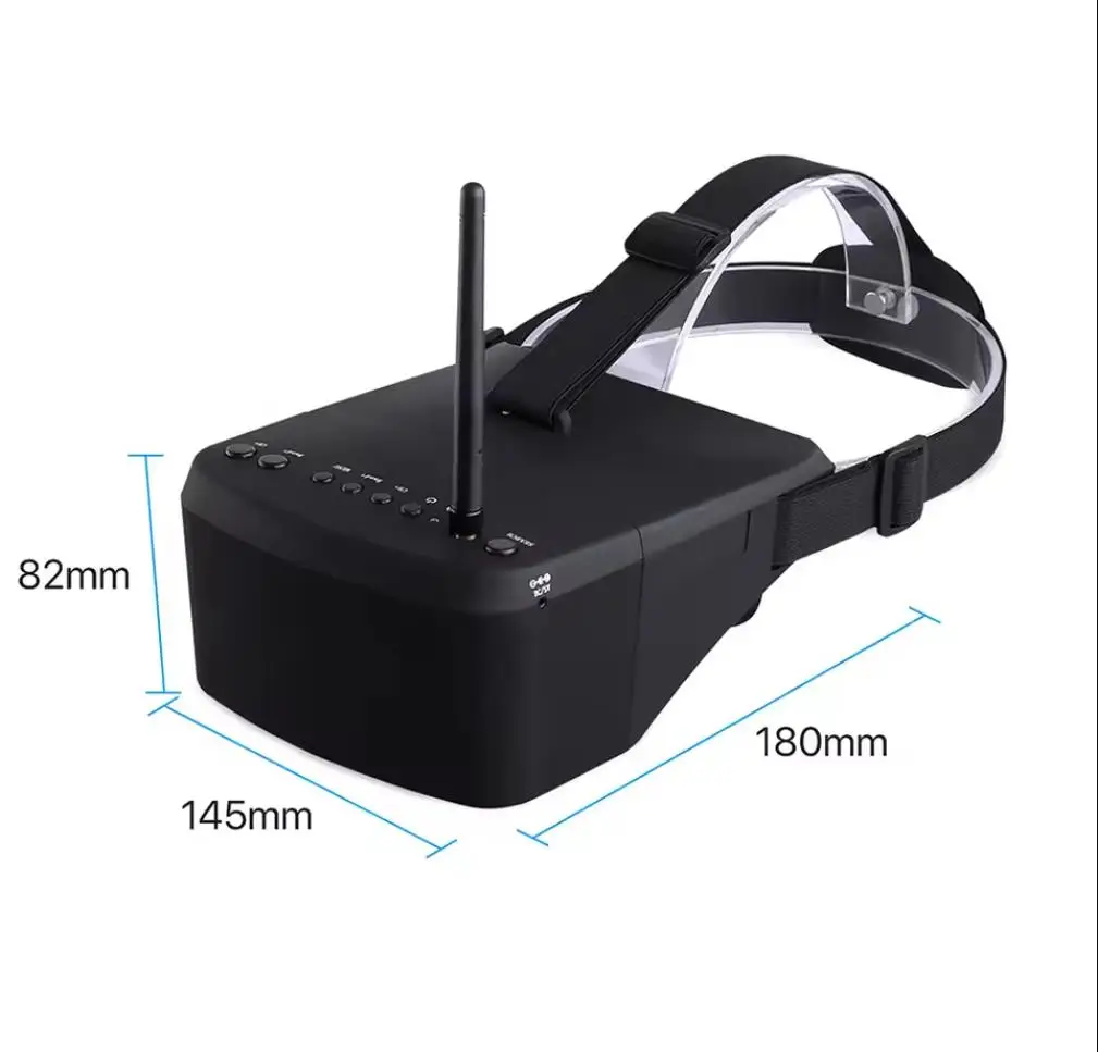 SmCp5.8G 40CH FPV Goggles 5 In - Fpv Goggles Headset ulasan dan harga