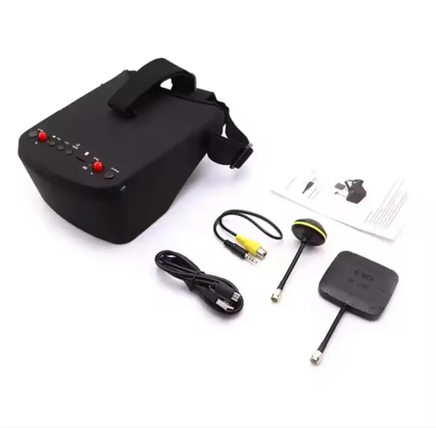 SmCp5.8G 40CH FPV Goggles 5 In - Fpv Goggles Headset ulasan dan harga