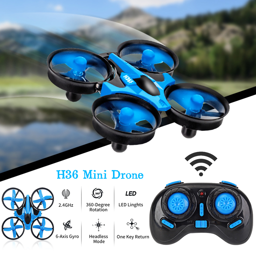 JJRC H36 Mini Rc Drone 4ch 6-A - Drone Rc Ufo ulasan dan harga