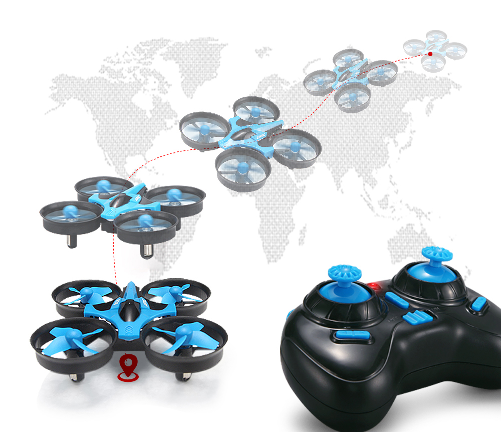 JJRC H36 Mini Rc Drone 4ch 6-A - Drone Rc Ufo ulasan dan harga