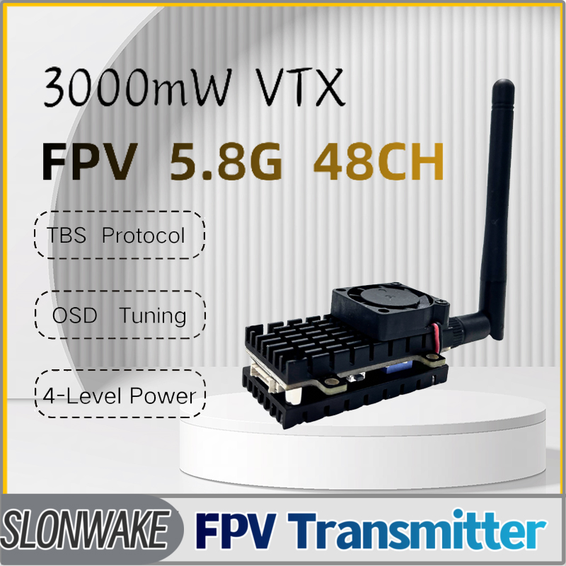 SLONWAKE 5.8G 3000mW Simulatio - Drone Rc Remote Control ulasan dan harga