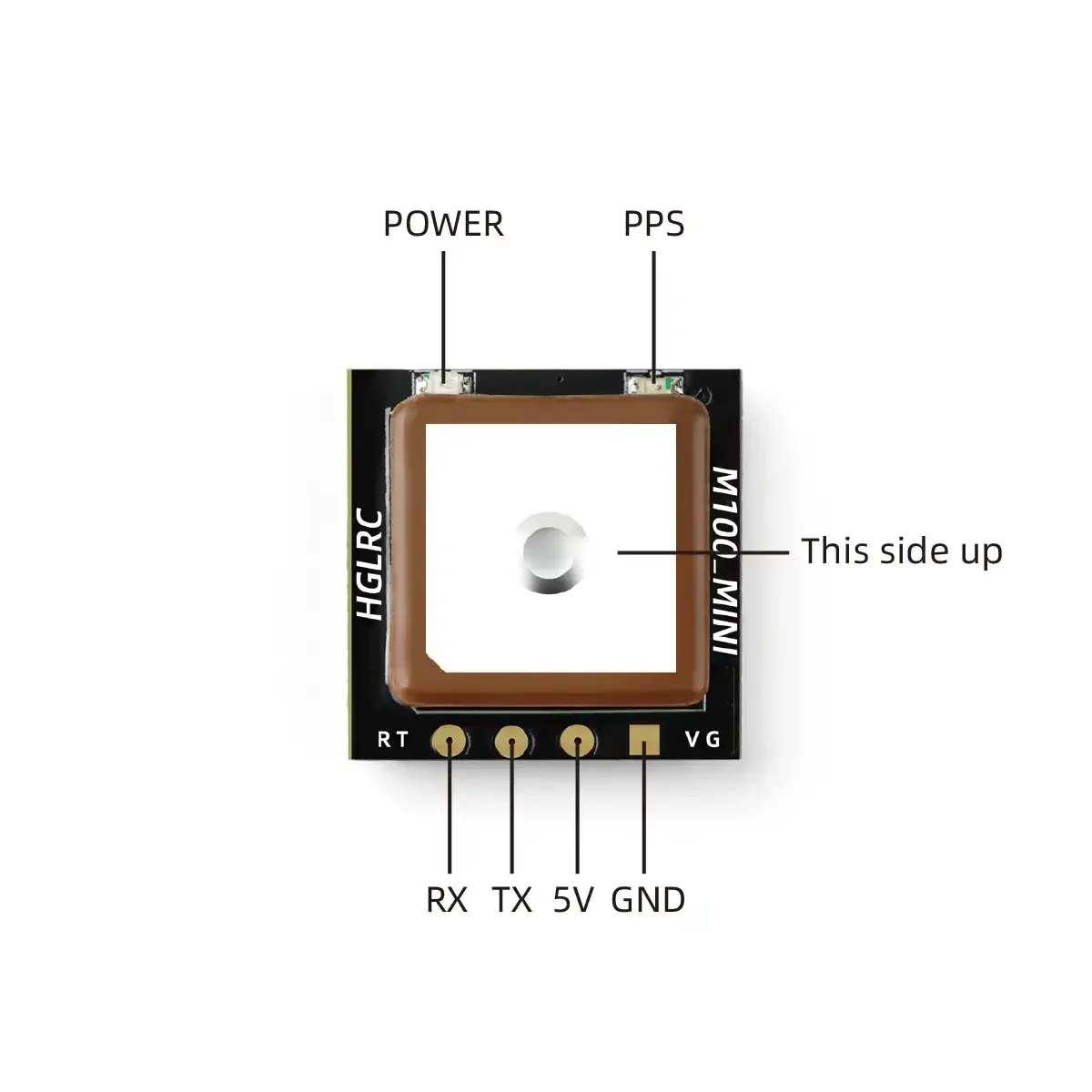 HGLRC M100 MINI GPS Module M10 - Drone Rc Ufo ulasan dan harga