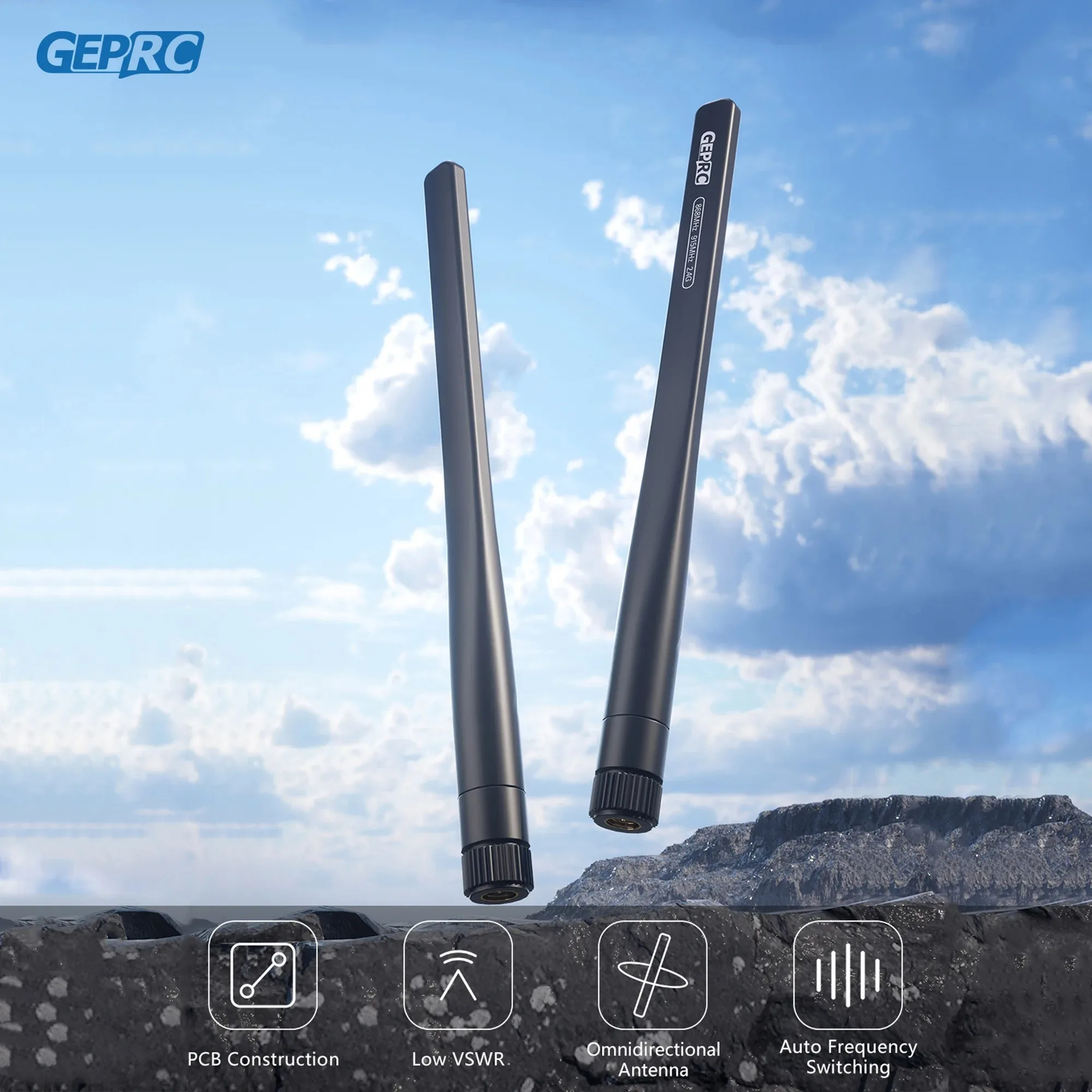 GEPRC 868MHz 915MHz Tri-Band S - Drone Rc Frequency ulasan dan harga