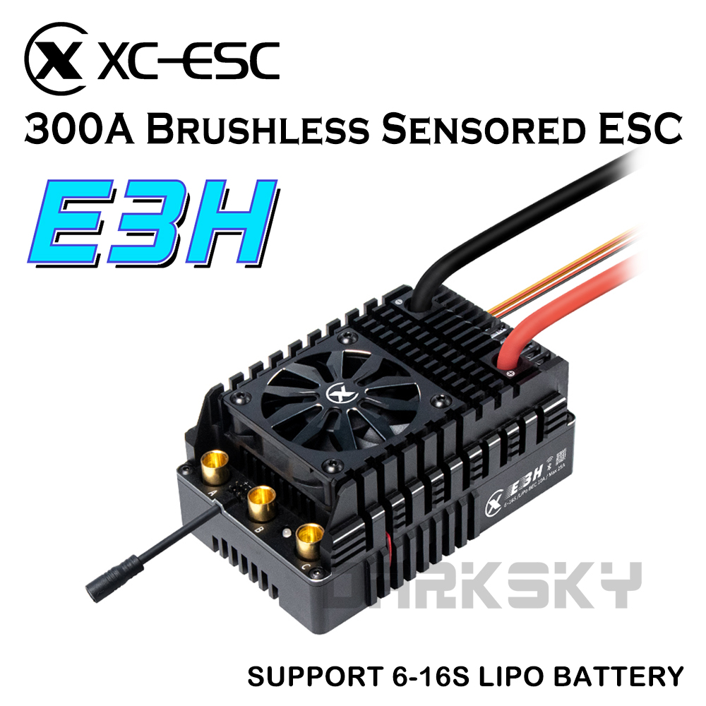 XC E3H HV 300A 6-16S Lipo Sens - Esc 4In1 Brushless ulasan dan harga