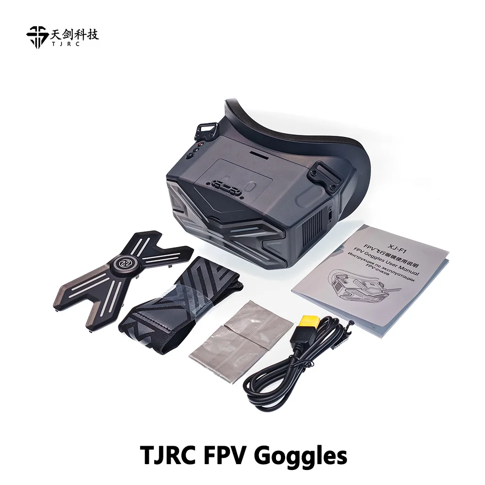 UniFlyTJRC FPV Goggles With 4. - Fpv Goggles Headset ulasan dan harga