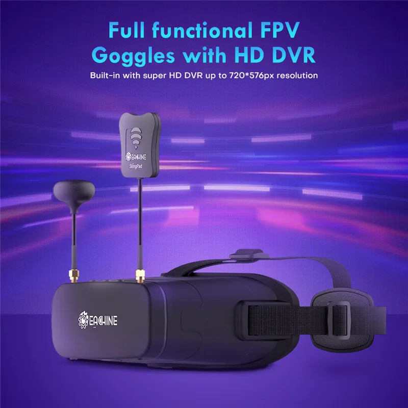 SmCpEachine EV800DM Varifocal  - Fpv Goggles Headset ulasan dan harga