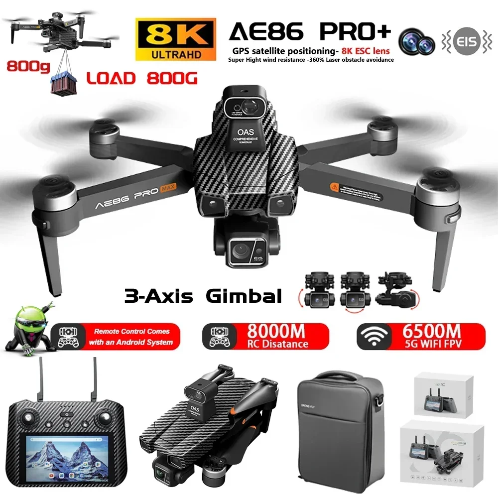 AE86 PRO MAX GPS Drone Profess - Esc 4In1 Brushless ulasan dan harga