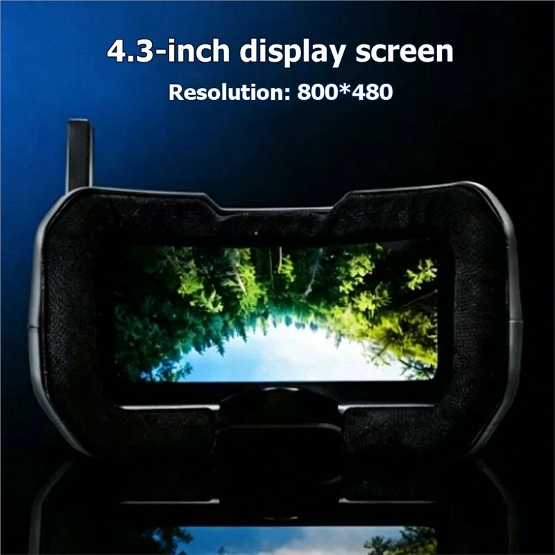 AA84 HGLRC VR001 5.8G FPV Gogg - Fpv Goggles Headset ulasan dan harga