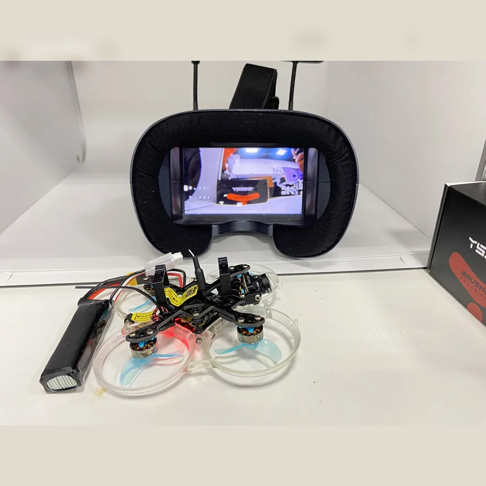 FPV Goggles 008D 5.8G 40CH 4.3 - Fpv Goggles Headset ulasan dan harga
