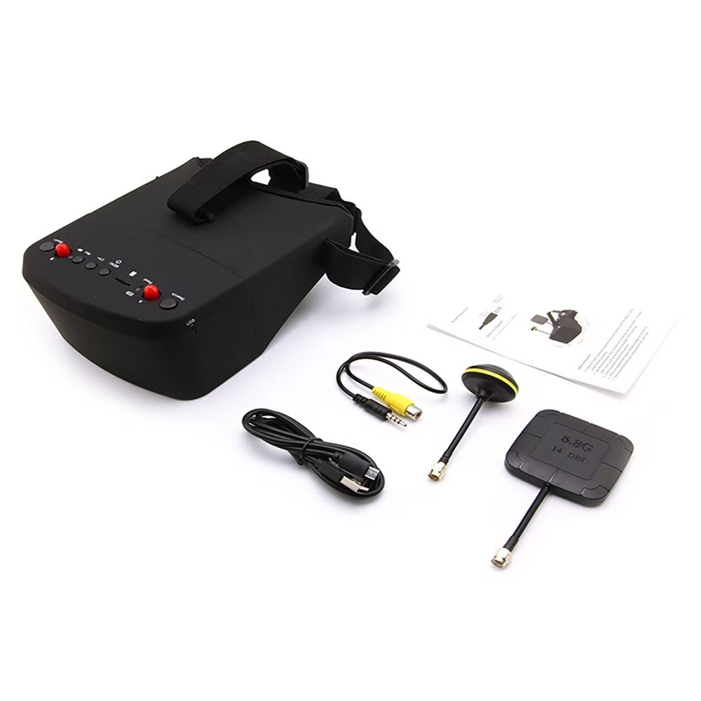 Eachine 800D 5.8G 40CH 5 Inch  - Fpv Goggles Headset ulasan dan harga